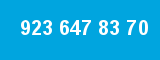 923 647 83 70 923 647 83 70